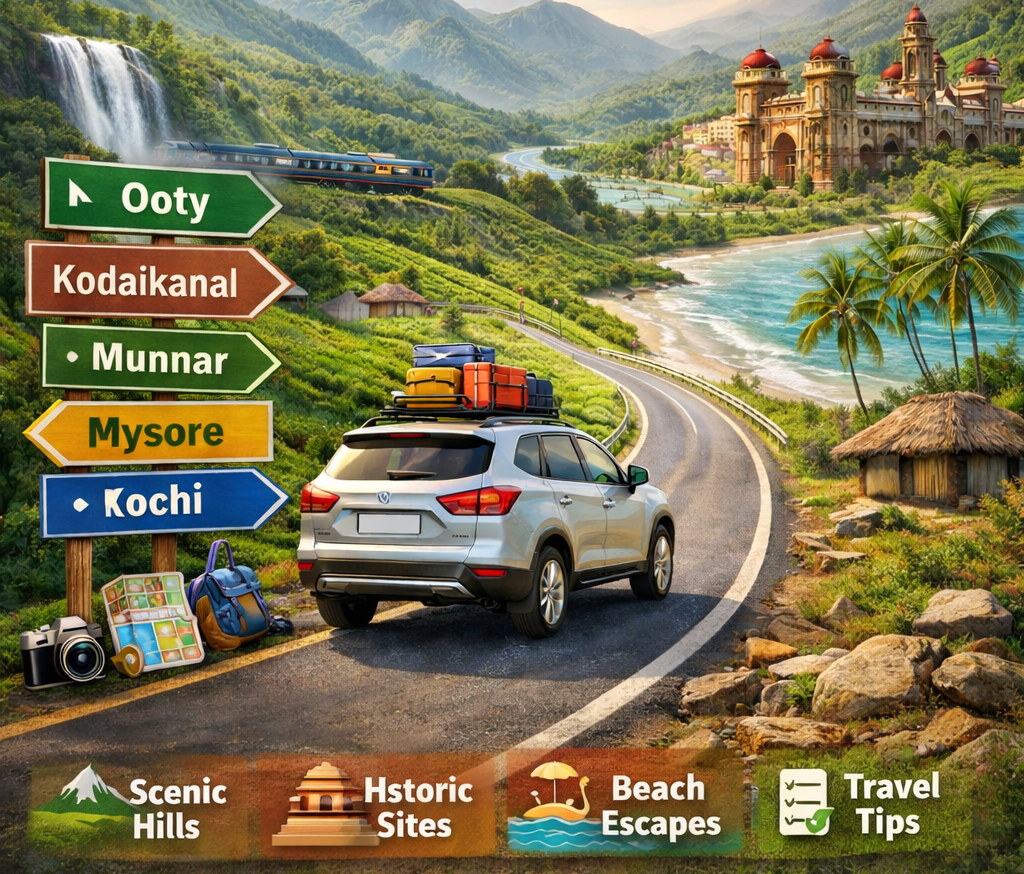 Best Road Trip Routes from Coimbatore: Ultimate Guide